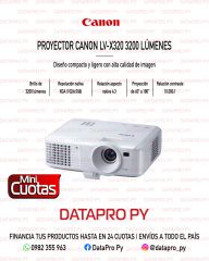 Proyector Canon LV-X320 3200 Lúmenes